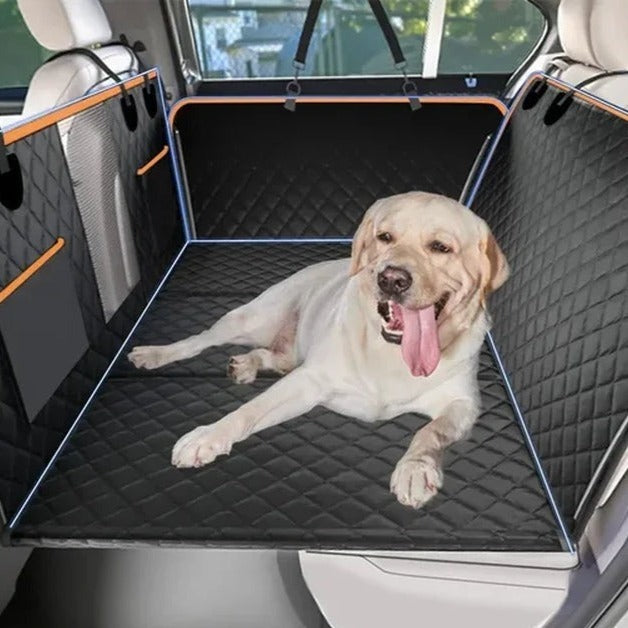 2023 New Design Large Pet Back Seat Extender Car Backseat Protector Hammock Dog Car Seat Cover Hard Bottom for Travel